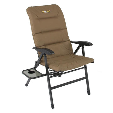 image of OZtrail Emperor 8 Position Arm Chair 160kg