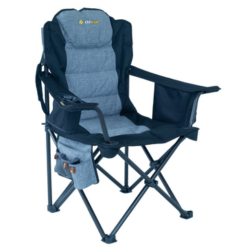 image of OZtrail Big Boy Arm Chair Blue 220kg