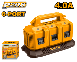 Ingco 20V 6 Port Charger