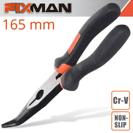 Image of a FIXMAN INDUSTRIAL BENT NOSE PLIERS 6' X 160MM