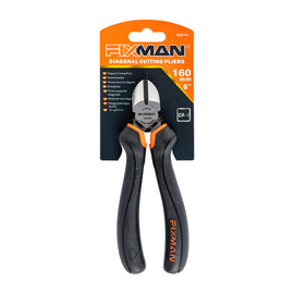 Image of a FIXMAN INDUSTRIAL DIAGONAL SIDE CUTTING PLIERS 6' 170MM