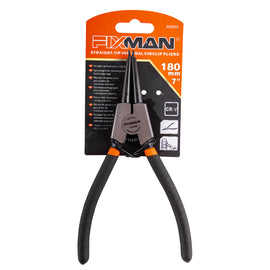 Image of a FIXMAN STRAIGHT EXTERNAL CIRCLIP PLIERS 7'/175MM