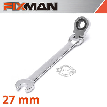 Image of a FIXMAN FLEXIBLE RATCHET COMBINATION WRENCH 27MM