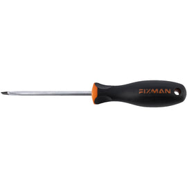 Image of a FIXMAN S/DRIVER SLOTTED 5.5X1X100MM CRV WITH ERGONOMIC HANDLE