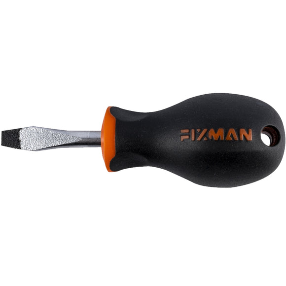 Image of a FIXMAN S/DRIVER SLOTTED 6.5X1.2X38MM CRV WITH ERGONOMIC HANDLE
