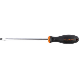 Image of a FIXMAN S/DRIVER SLOTTED 8X1.2X100MM CRV WITH ERGONOMIC HANDLE