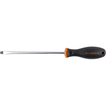 Image of a FIXMAN S/DRIVER SLOTTED 8X1.2X100MM CRV WITH ERGONOMIC HANDLE