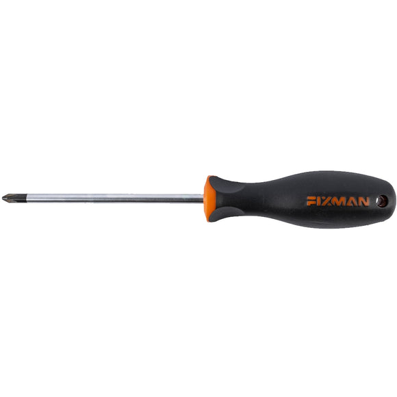 Image of a FIXMAN S/DRIVER PHILLIPS PH2  6X125MM CRV WITH ERGONOMIC HANDLE