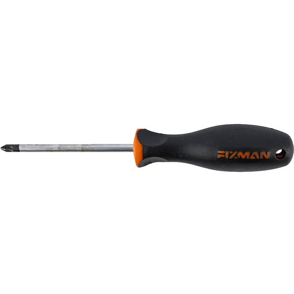 Image of a FIXMAN S/DRIVER POZI  PZ2  6X100MM CRV WITH ERGONOMIC HANDLE