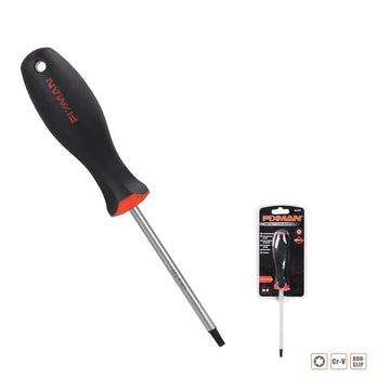 Image of a FIXMAN S/DRIVER TORX  T10  6X75MM CRV WITH ERGONOMIC HANDLE