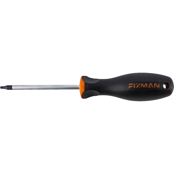 Image of a FIXMAN S/DRIVER TORX  T15  6X100MM CRV WITH ERGONOMIC HANDLE