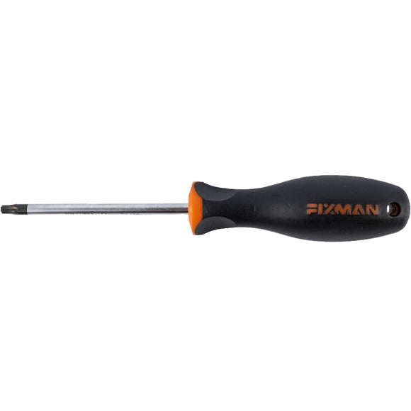 Image of a FIXMAN S/DRIVER TORX  T27  6X100MM CRV WITH ERGONOMIC HANDLE