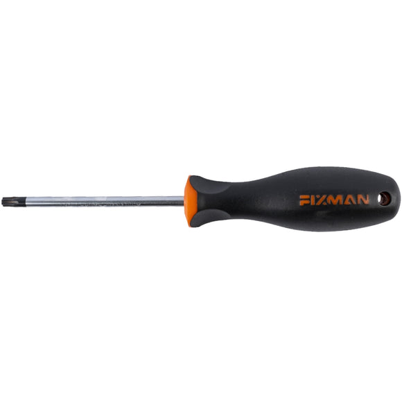 Image of a FIXMAN S/DRIVER TORX  T30  6X100MM CRV WITH ERGONOMIC HANDLE