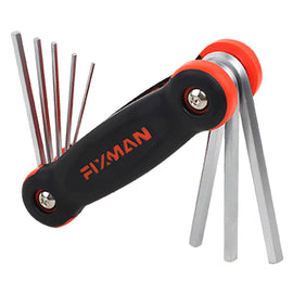 Image of a FIXMAN HEX KEY WRENCH SET 9PCE (H5/64-H3/32-H1/8-H9/64-H5/32-H3/16-H7/
