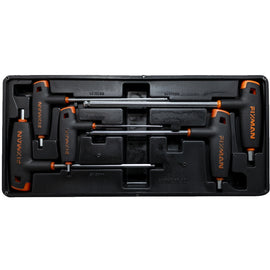 Image of a FIXMAN 5-PC L-HANDLE HEX KEYS W-BALL HEAD 3-4-5-6-8MM