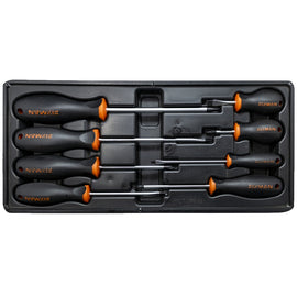 Image of a FIXMAN TRAY 8 PIECE SLOTTED AND PHILLIPS SCREWDRIVERS