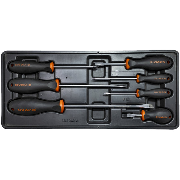 Image of a FIXMAN 7-PC SLOTTED SCREWDRIVERS