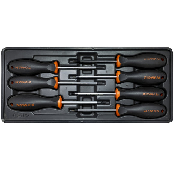 Image of a FIXMAN TRAY 7 PIECE TORX SCREWDRIVERS
