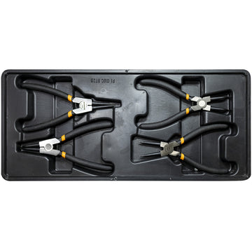 Image of a FIXMAN TRAY 4 PIECE 6' INTERNAL AND EXTERNAL CIRCLIP PLIERS