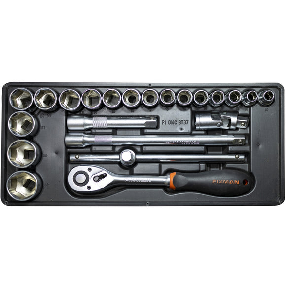 Image of a FIXMAN 22-PC 1/2' DR.SOCKETS & ACCESSORIES