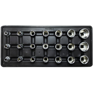 Image of a FIXMAN TRAY 21 PIECE 1/2' DRIVE SOCKETS