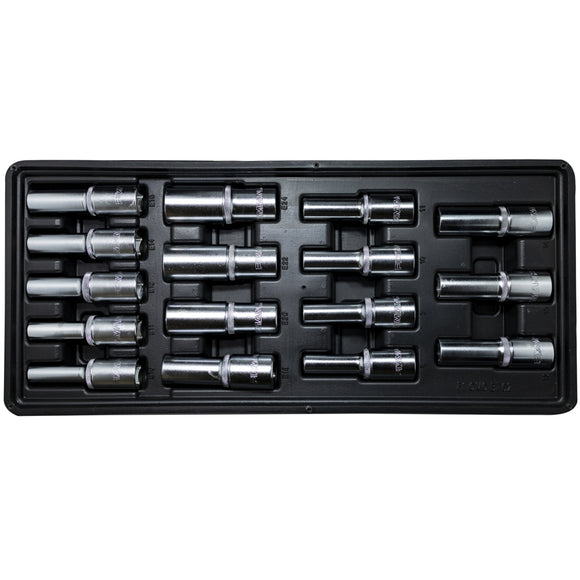 Image of a FIXMAN 16-PC 1/2' DR.DEEP SOCKETS