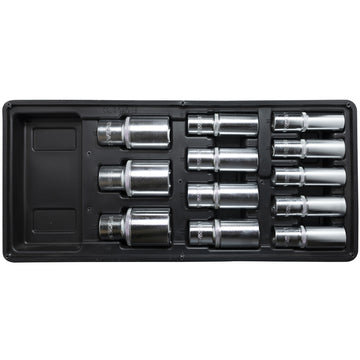 Image of a FIXMAN TRAY 12 PIECE 1/2' DRIVE DEEP SOCKETS
