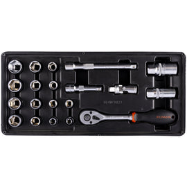 Image of a FIXMAN 20-PC 3/8' DR.SOCKETS & ACCESSORIES
