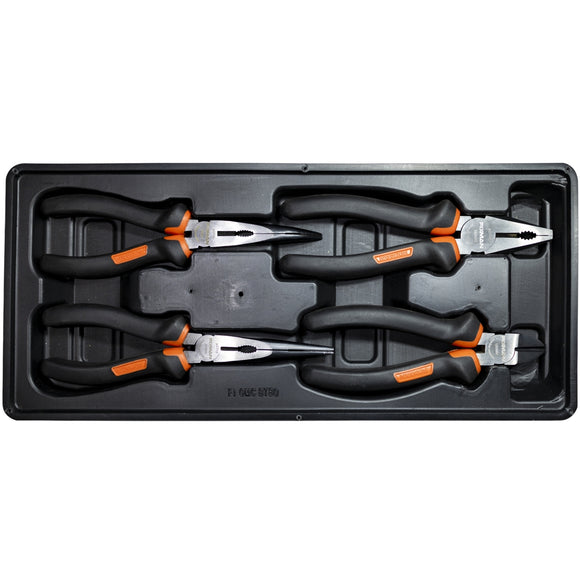 Image of a FIXMAN  4 PIECE PLIER SET CP 7' DCP 6' LNP 8' BNP 8'