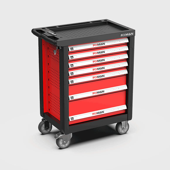 Image of a FIXMAN EMPTY 7 DRAWER ROLLER CABINET ON CASTORS 958MM X 766MM X 465MM