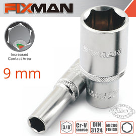 Image of a FIXMAN 3/8' DR DEEP SOCKET 9MM