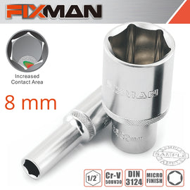 Image of a FIXMAN 1/2' DR DEEP SOCKET 8MM