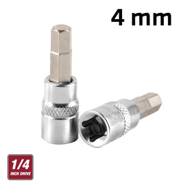 Image of a FIXMAN 1/4' DR.BIT SOCKET 4MM HEX ALLEN H4