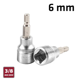 Image of a FIXMAN 3/8' DR.BIT SOCKET 6MM HEX ALLEN H6