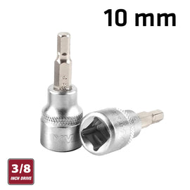 Image of a FIXMAN 3/8' DR.BIT SOCKET 10MM HEX ALLEN H10