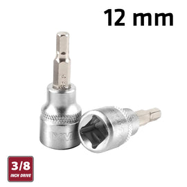Image of a FIXMAN 3/8' DR.BIT SOCKET 12MM HEX ALLEN H12