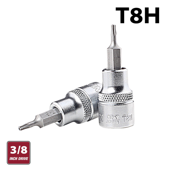 Image of a FIXMAN 3/8' DR.BIT SOCKET T8H TORX SECURITY