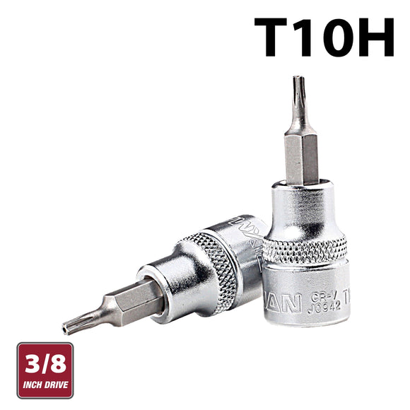 Image of a FIXMAN 3/8' DR.BIT SOCKET T10H TORX SECURITY