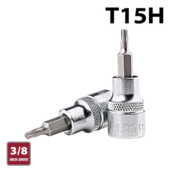 Image of a FIXMAN 3/8' DR.BIT SOCKET T15H TORX SECURITY