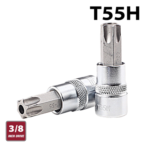Image of a FIXMAN 3/8' DR.BIT SOCKET T55H TORX SECURITY