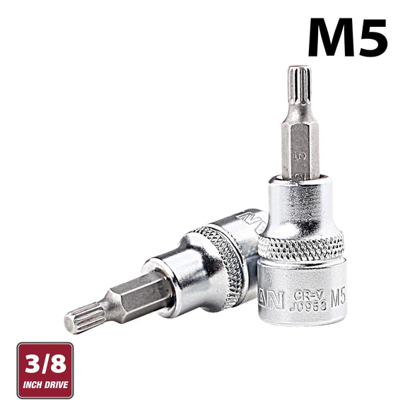 Image of a FIXMAN 3/8' DR.BIT SPLINE SOCKET M5