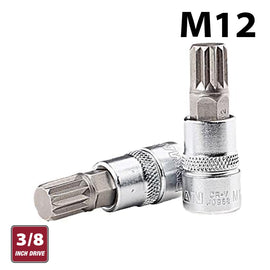 Image of a FIXMAN 3/8' DR.BIT SPLINE SOCKET M12