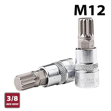 Image of a FIXMAN 3/8' DR.BIT SPLINE SOCKET M12