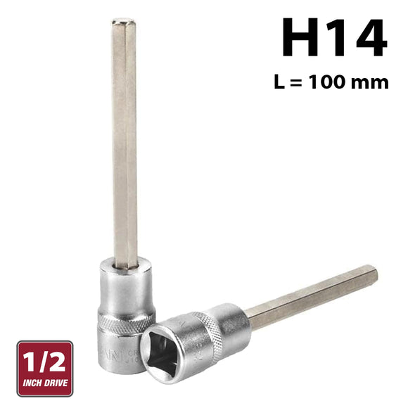 Image of a FIXMAN 1/2' DR.14 X 100MM HEX ALLEN BIT SOCKET H14