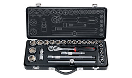 Image of a FIXMAN 26 PIECE SOCKET SET 1/2' 8 - 25 27 30 &32MM