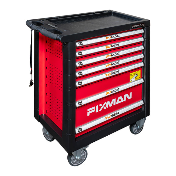 Image of a FIXMAN 7 DRAWER IND. ROLLER CABINET WITH 133PC MECHANICS TOOL SET