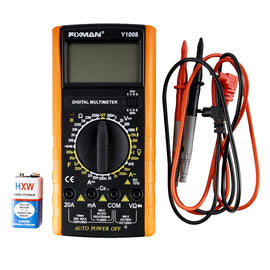 Image of a FIXMAN MULTIMETER DC/AC 200MV,2V,20V,200V,1000V 9V BAT