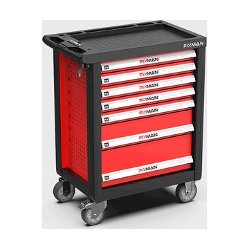 Fixman Empty 7 Drawer Roller Cabinet On Castors 958mm X 766mm X 465mm - image 01