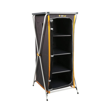 image of OZtrail 4 Shelf Deluxe Camp Cupboard 30kg