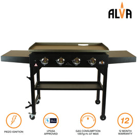 Fuji Gas Braai 4-Burner Griddle - 0